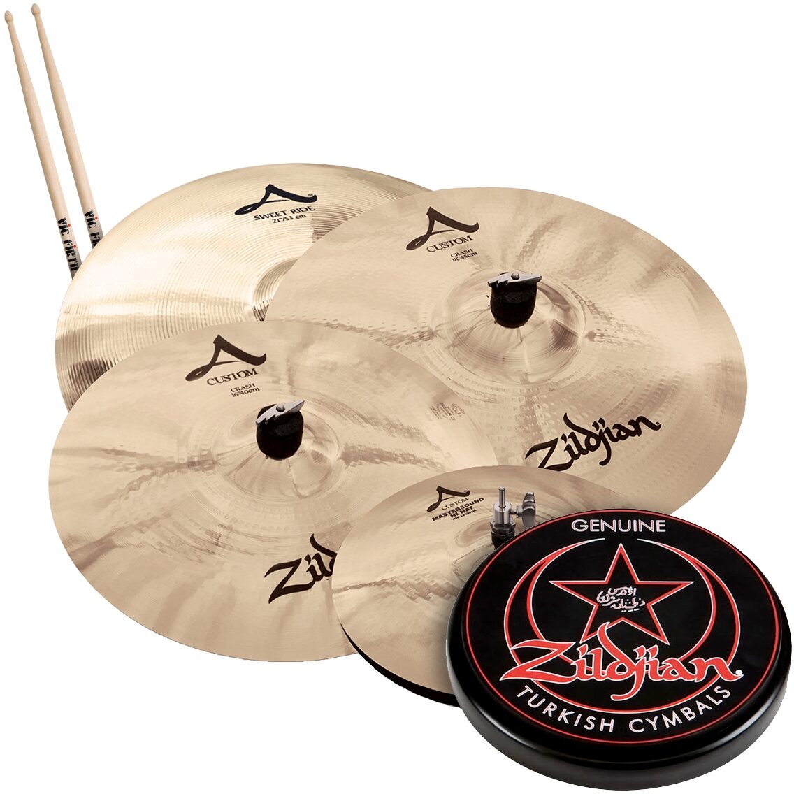 Zildjian A Custom Cymbal Pack, pack
