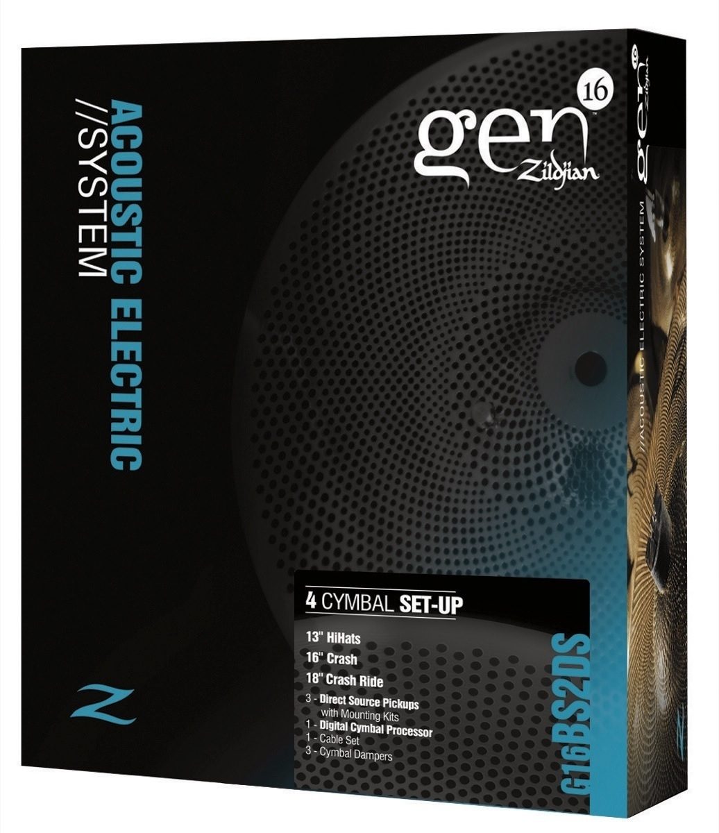 Zildjian Gen16 G16BS2DS Acoustic-Electric Cymbal Pack | zZounds