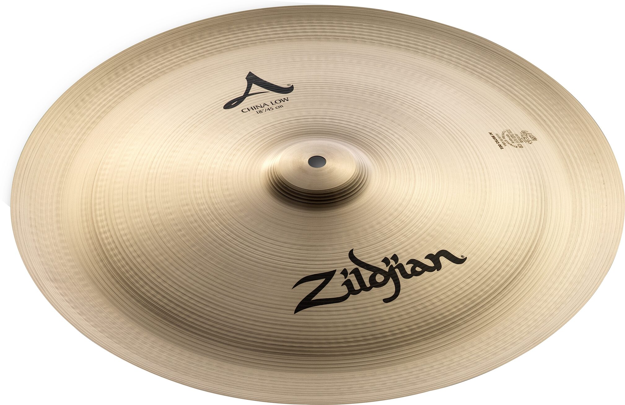 Zildjian A Series China Cymbal, 18 inch, Low, Action Position Back