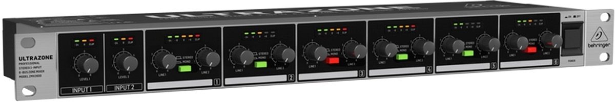 Behringer ZMX2600 Ultrazone Rack Mixer, Left