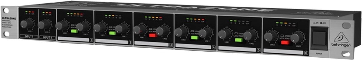 Behringer ZMX2600 Ultrazone Rack Mixer, Right