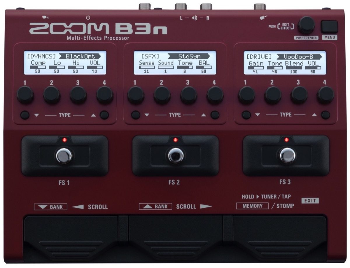 Zoom B3n Bass Multi-Effects Pedal | zZounds