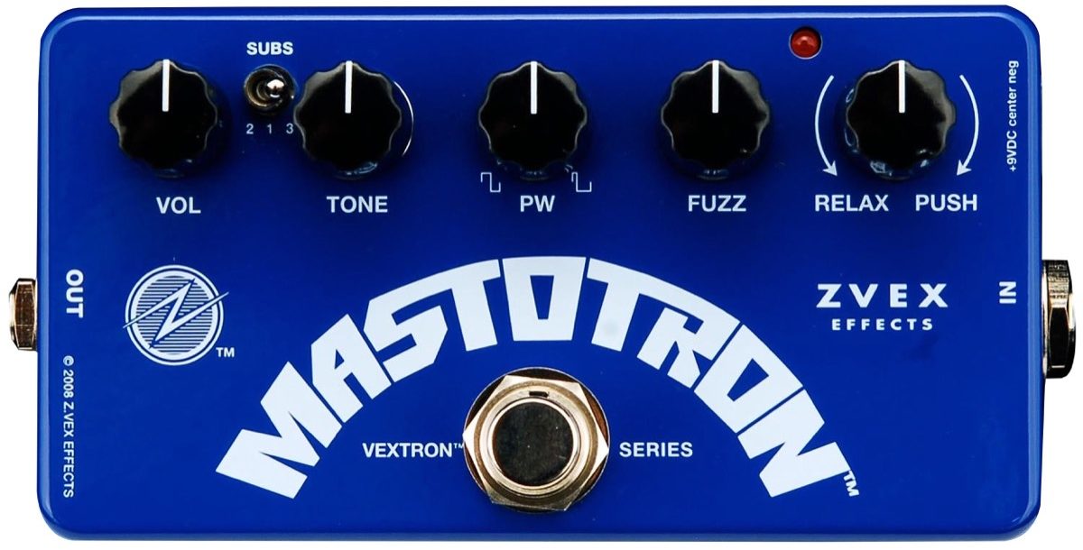 良品】 ZVEX Mastotron Fuzz ジーベックス マストトロン ファズ-