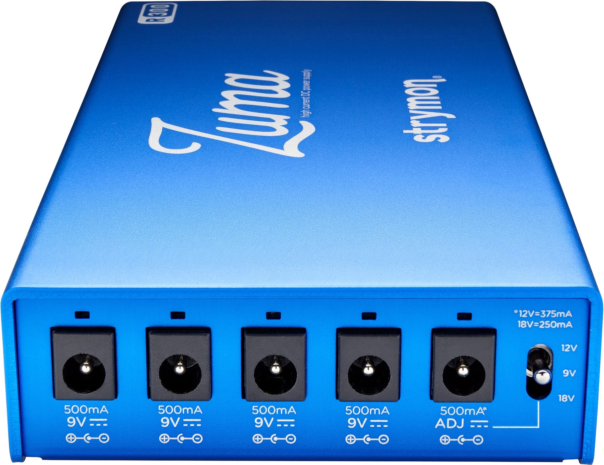 Strymon Zuma R300 Low-Profile DC Power Supply, Action Position Back