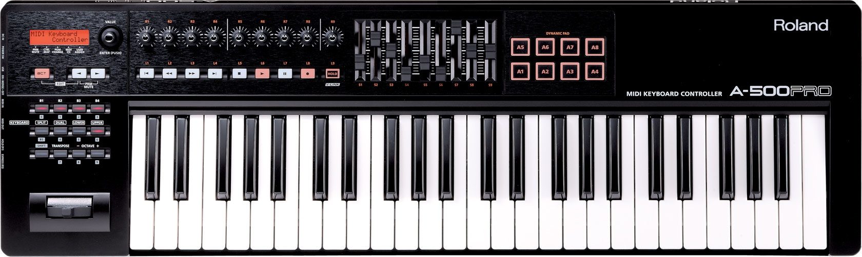 Roland A-500PRO USB/MIDI Keyboard Controller (49-Key)