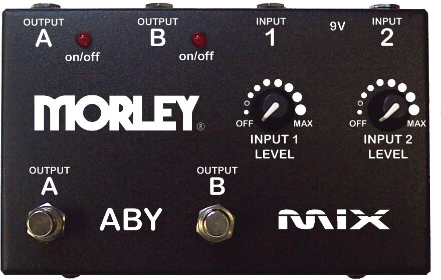 Morley ABY Mix Input Mixer Combiner Pedal, Main