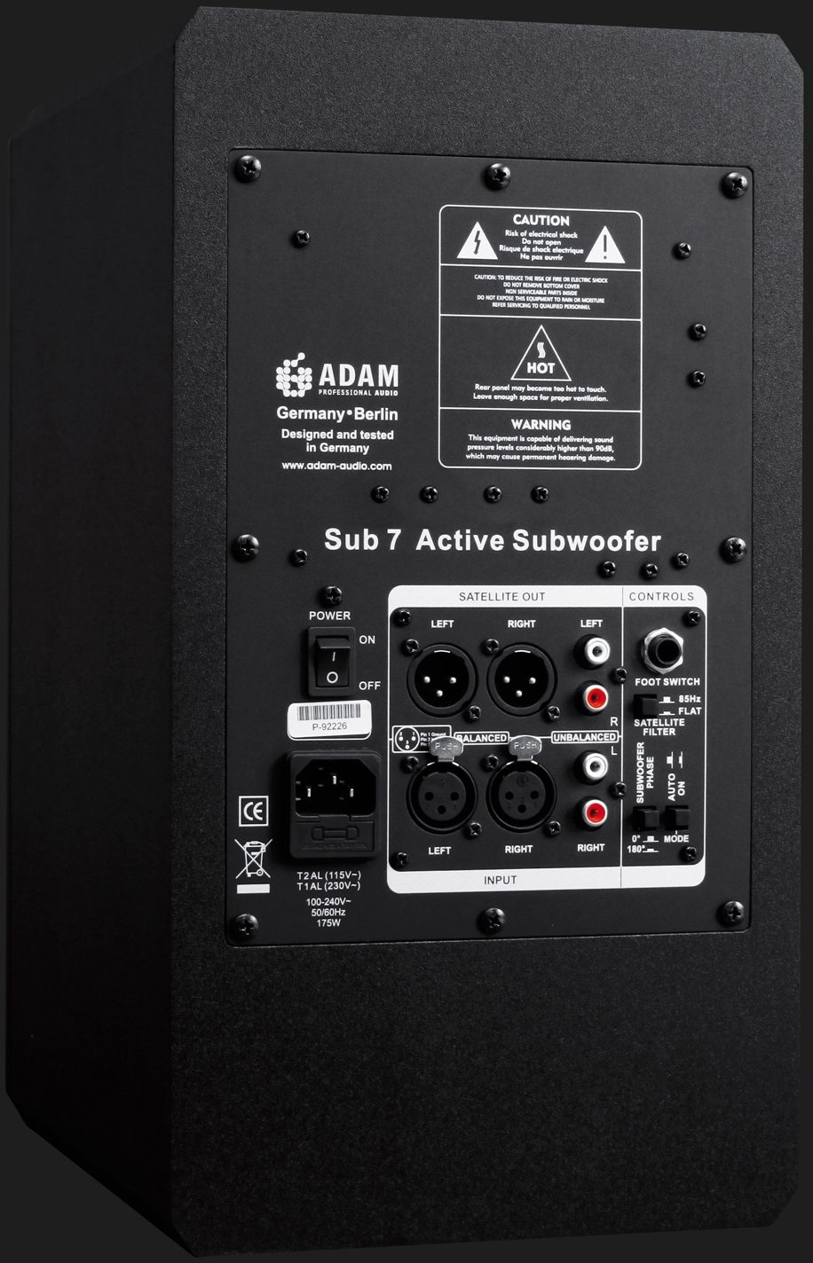Adam Audio A3X-Sub7 Studio Monitor Bundle | zZounds