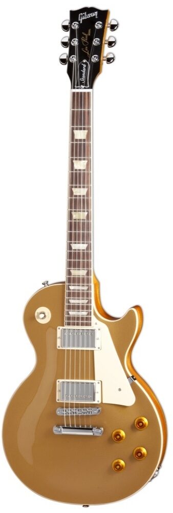 Gibson Les Paul Standard Electric Guitar with Case, Gold Top