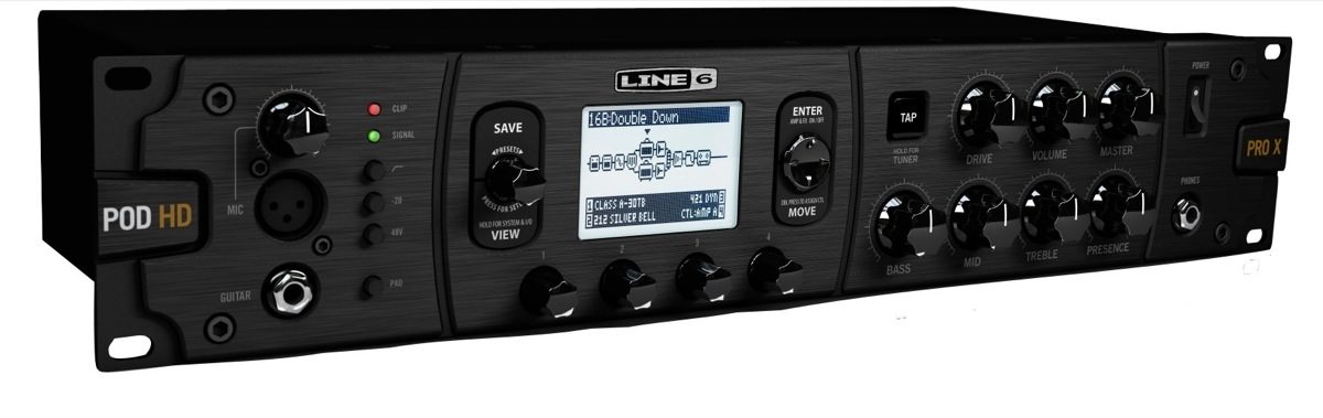 Line 6 Pod HD Pro X Guitar Multi-Effects Rackmount Processor
