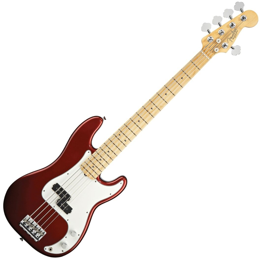 Fender American Standard Precision V Electric Bass String Maple Fingerboard With Case