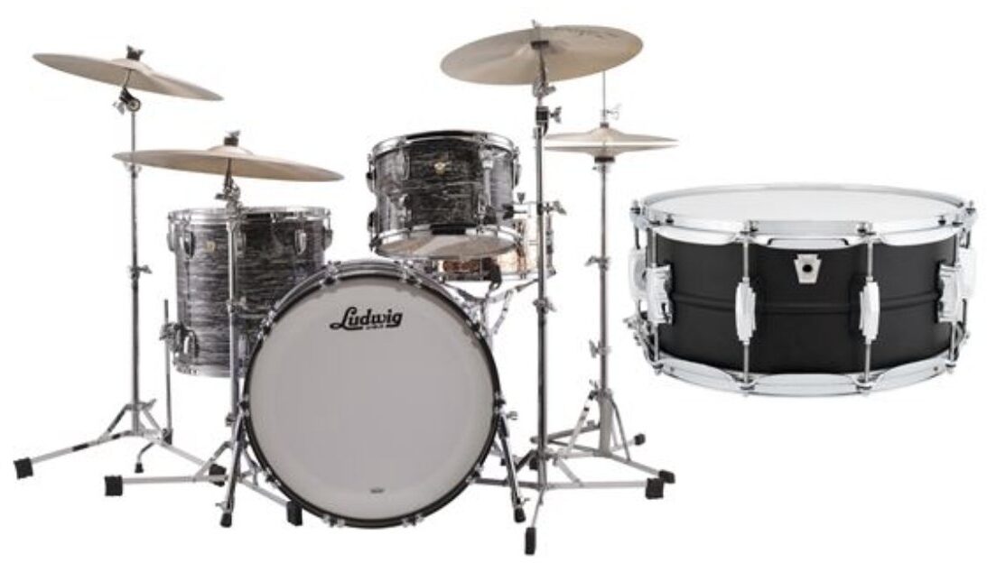 Ludwig Classic Maple FAB 3 Drum Shell Kit, 3-Piece, IMAGE