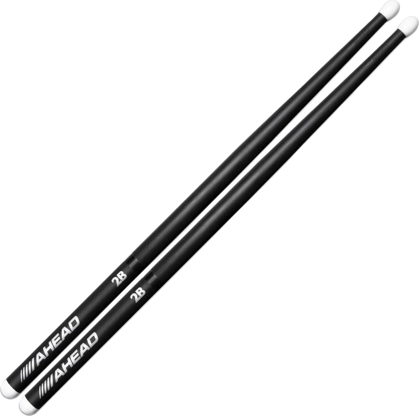 Ahead LT Aluminum Drumsticks, 2B, Pair, Action Position Back