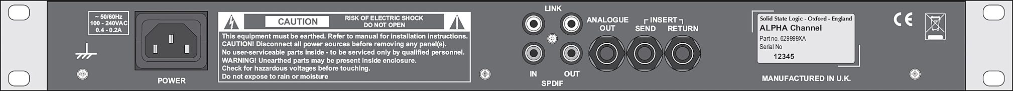 Solid State Logic XLogic Alpha Channel Strip | zZounds