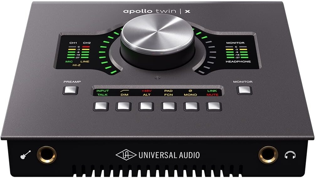 Universal Audio Apollo Twin X Quad Audio Interface | zZounds Universal Audio Apollo Twin X Quad Audio Interface | zZounds