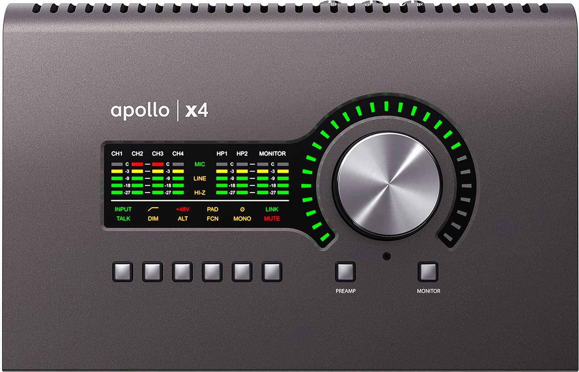 Universal Audio Apollo X4 Thunderbolt 3 Audio Interface | zZounds