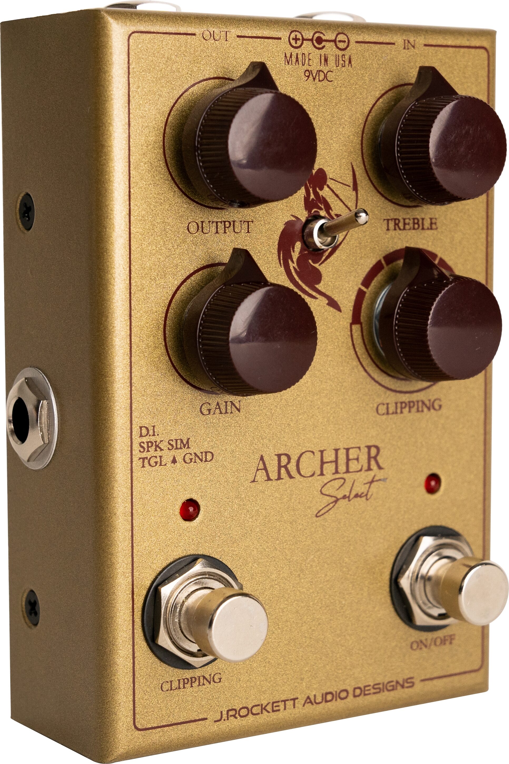 Met bloed bevlekt Telegraaf consumptie J. Rockett Audio Designs Archer Select Overdrive Pedal | zZounds