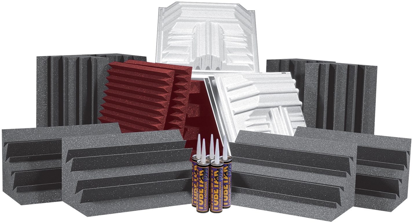 Auralex Roominators Deluxe Plus Kit, Burgundy