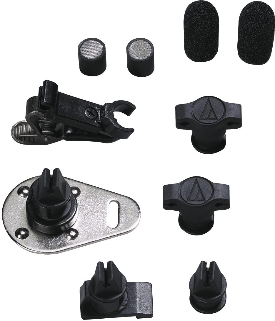 Audio-Technica AT898C Subminiature Cardioid Condenser Lavalier (Microphone Only), Accessories Included