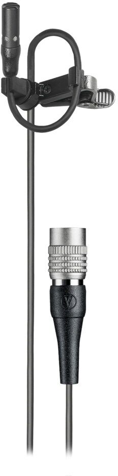 Audio-Technica AT898 Subminiature Cardioid Condenser Lavalier Microphone with Power Module, Main