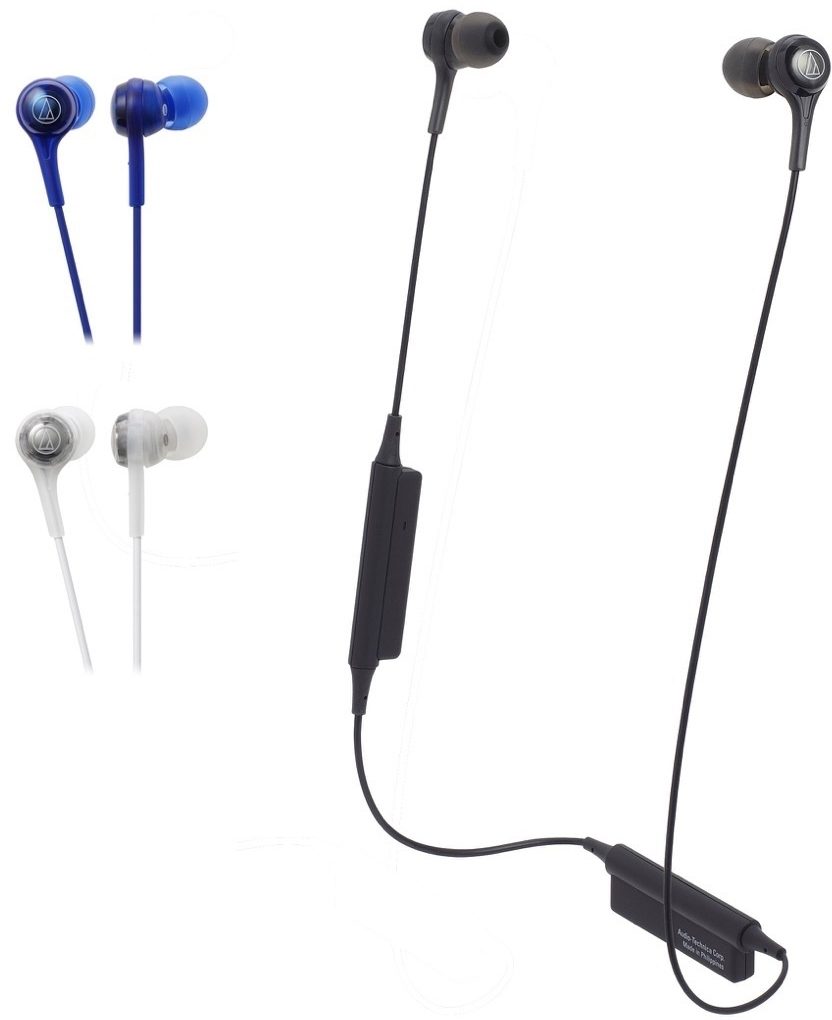 Audio-Technica ATH-CK200BT Wireless Bluetooth In-Ear Headphones, ve