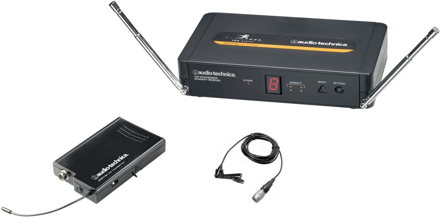 Audio Technica ATW701L UHF Lavalier Wireless System, Main