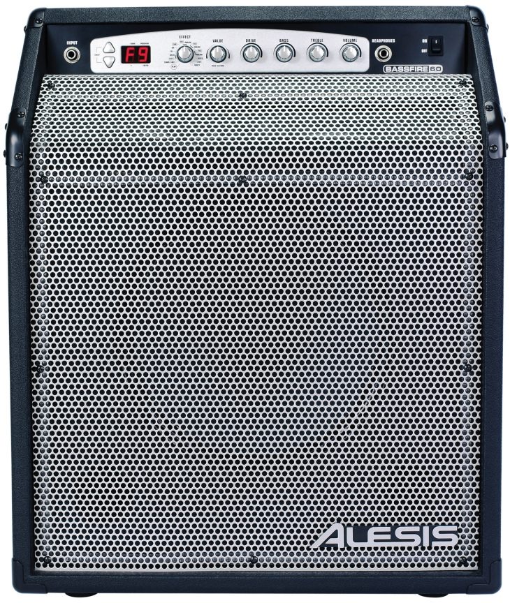 Alesis BassFire 60 Bass Guitar Amplifier with DSP (60 Watts, 1x12 in.), Main