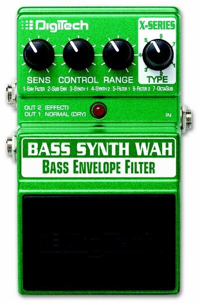 DigiTech Bass Synth Wah Wah Pedal | zZounds