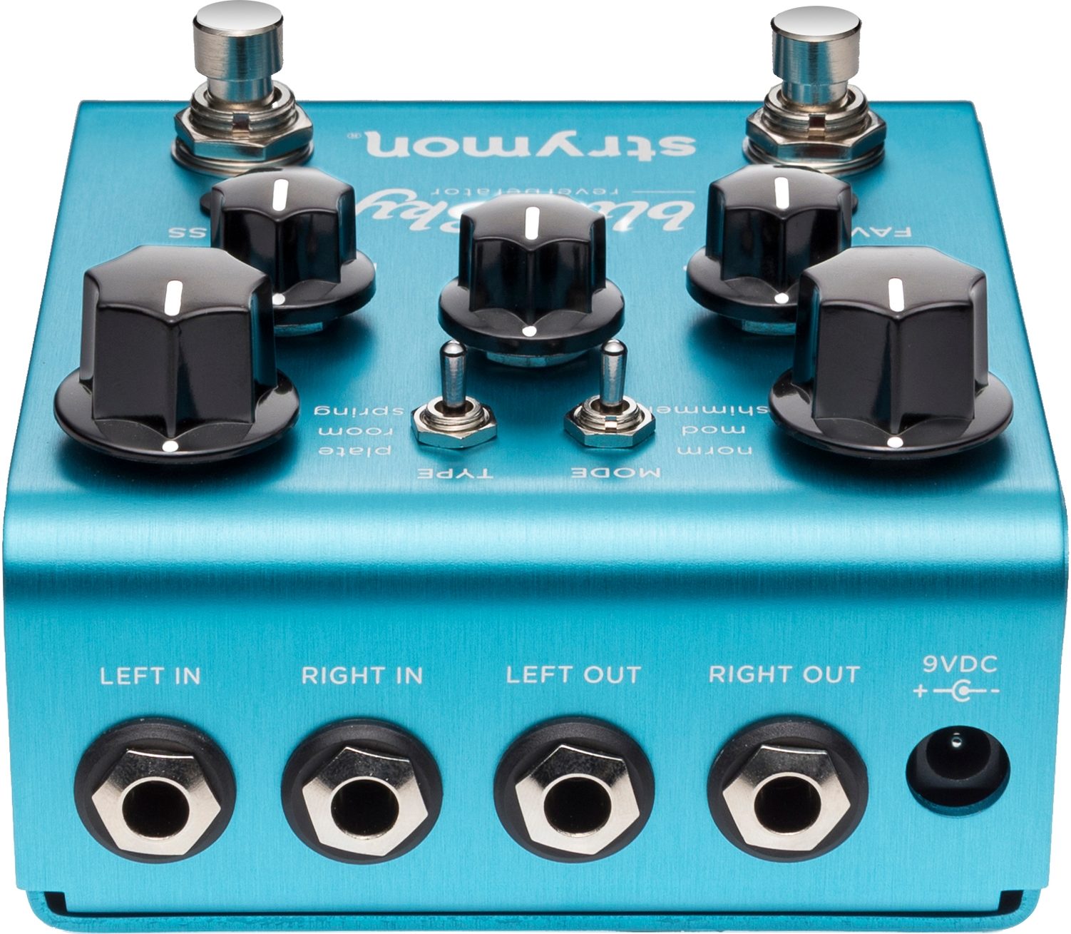 Strymon blueSky Reverberator Pedal, Action Position Back