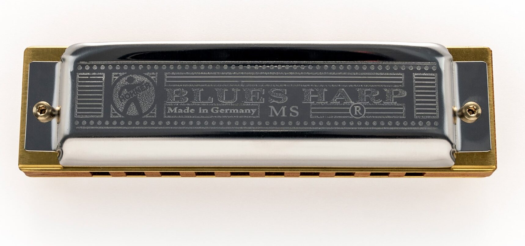 Hohner Blues Harp Harmonica, Pro Pack: Keys of C, G, A Major, Action Position Back