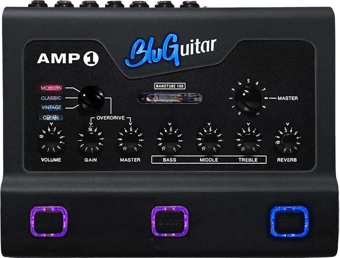 BluGuitar Amp1 Iridium Edition Guitar Amplifier Pedal (100 Watts), New, Main