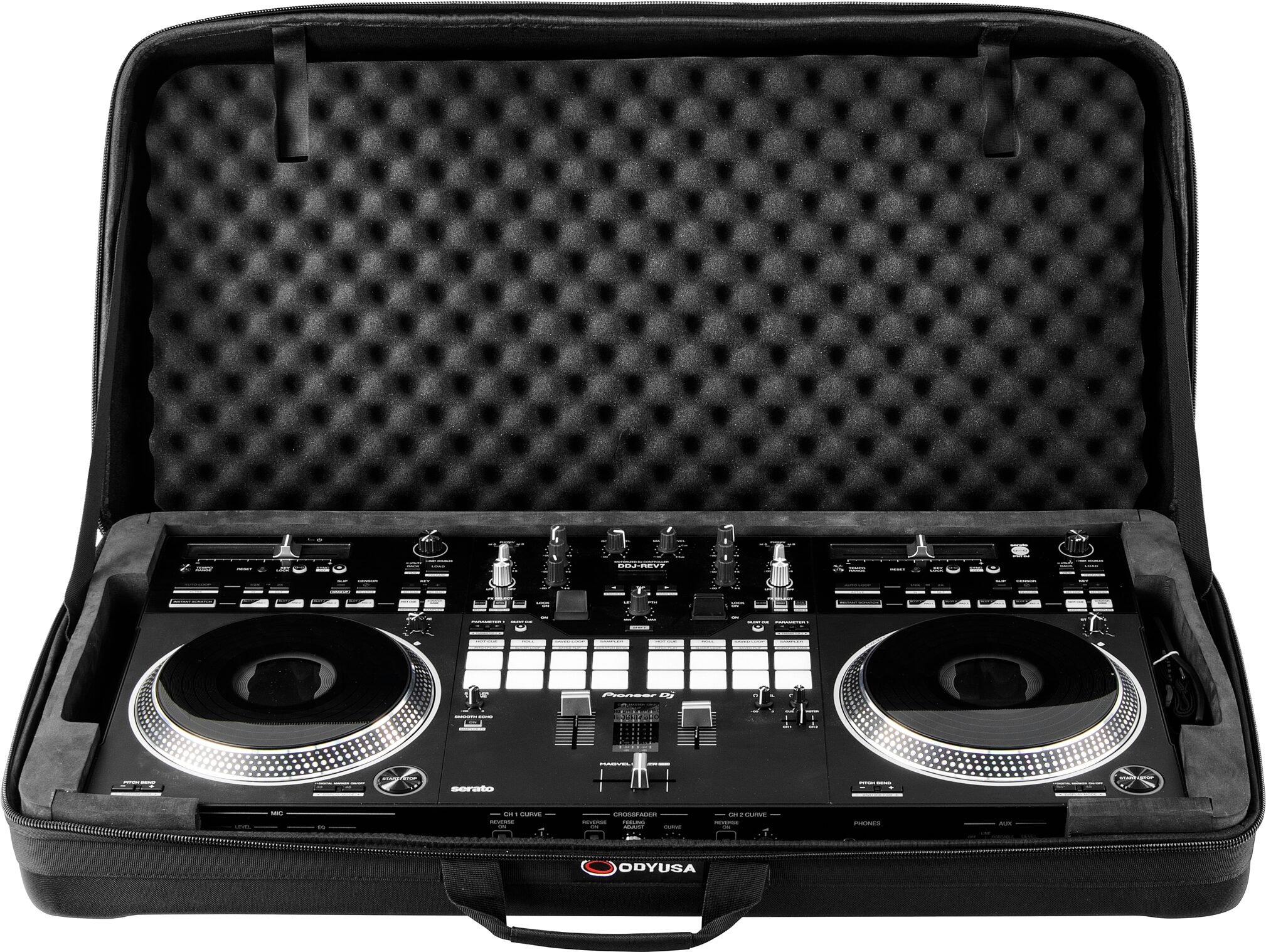 Odyssey BMDDJREV7 Molded Soft Case for DDJ-REV7, New, Action Position Back