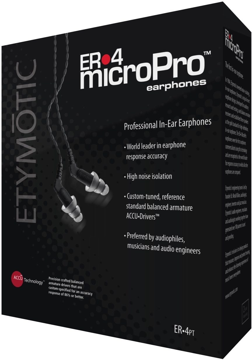 Etymotic Research ER4P-T microPro Precision Matched Earphones