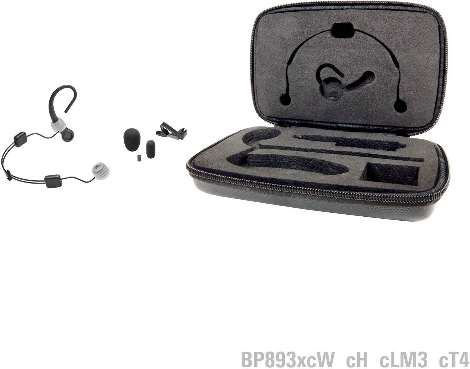 Audio-Technica BP893x-cH Omnidirectional Condenser Headworn Microphone, Accessories Included