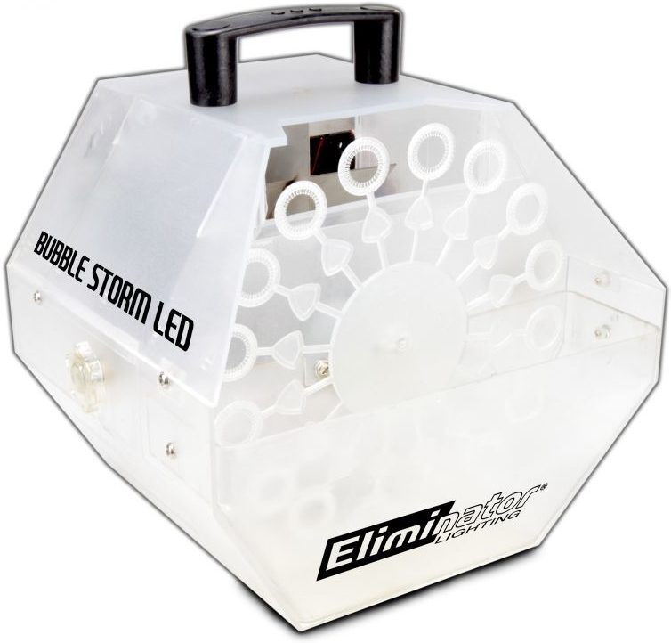 Eliminator Lighting Bubble Storm LED Bubble Machine, Fixture Front