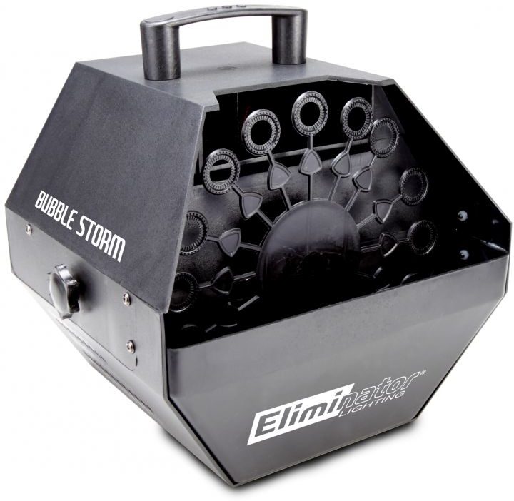 Eliminator Lighting Bubbles Storm Bubble Machine, Fixture Front