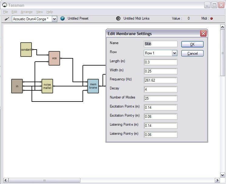 Applied Acoustics Tassman Software Synth (Macintosh and Windows), Builder