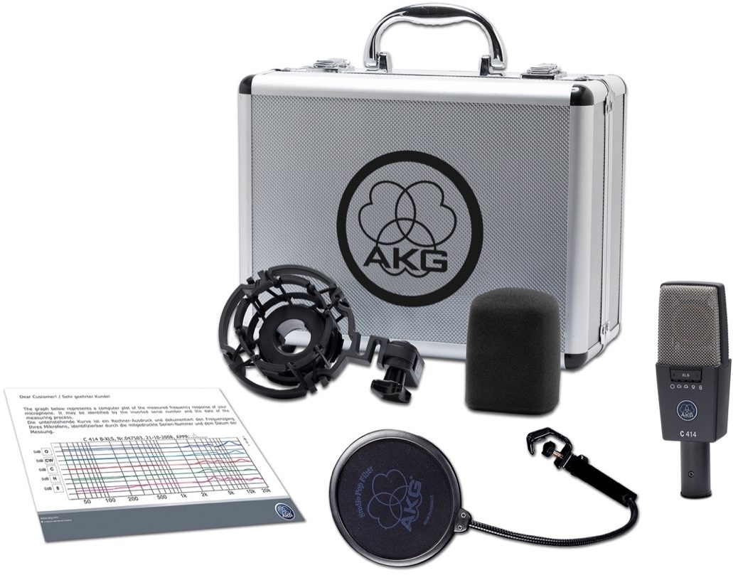 AKG C 414 XLS 9-Pattern Condenser Microphone