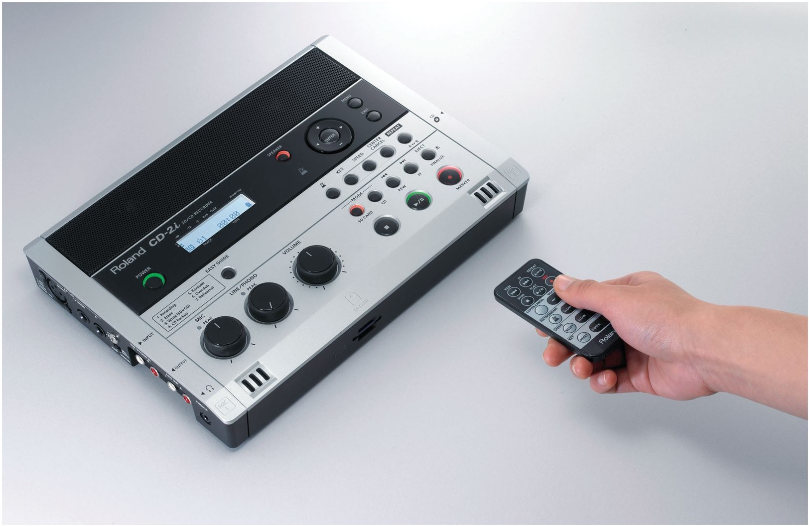 ローランド SD/CD Recorder CD-2I - オーディオ機器