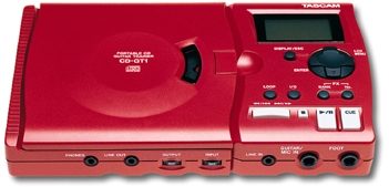 TASCAM CDGT1 Portable CD Guitar Trainer, Main