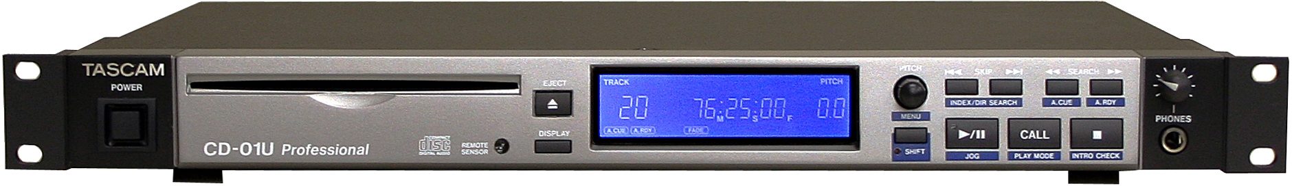 TASCAM CD01UPRO CD Player with Balanced Output, Main