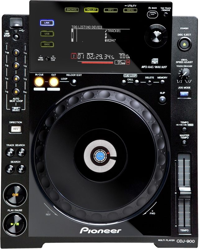 Pioneer CDJ-900 Professional CD/MP3 Player