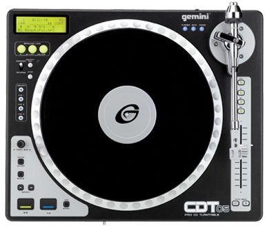 Gemini CDT05 Professional CD Turntable, Main