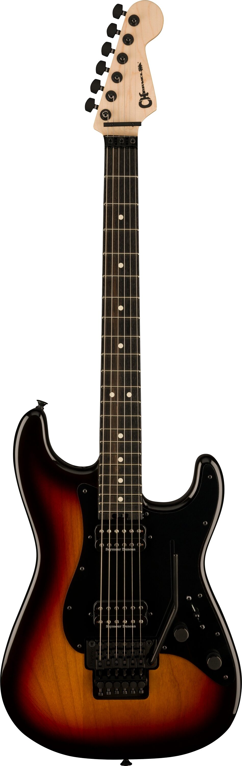 Charvel Pro-Mod SC1 Electric Guitar, with Ebony Neck, Action Position Back