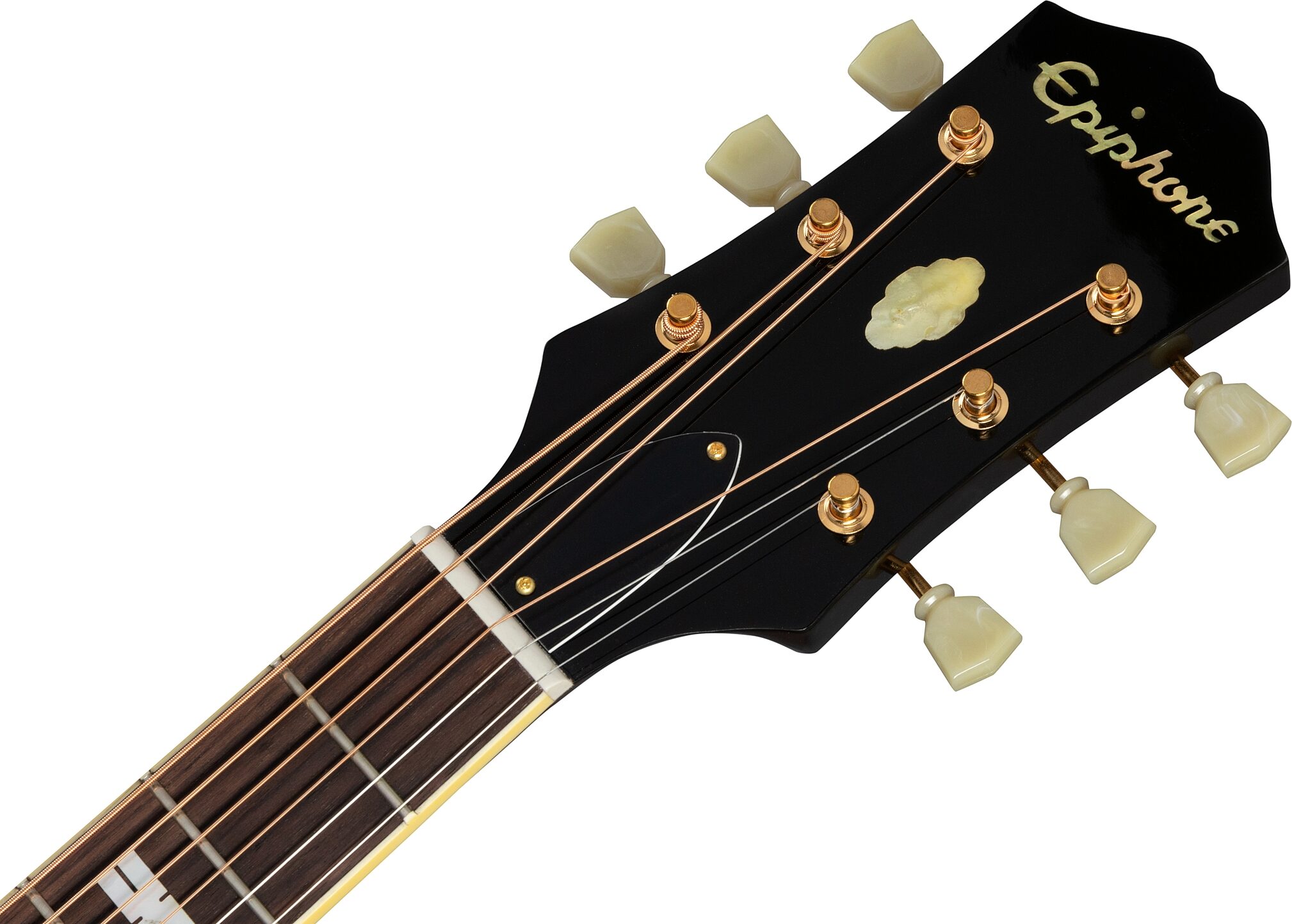 Epiphone Chris Stapleton USA Frontier Acoustic-Electric Guitar (with Case), Action Position Back