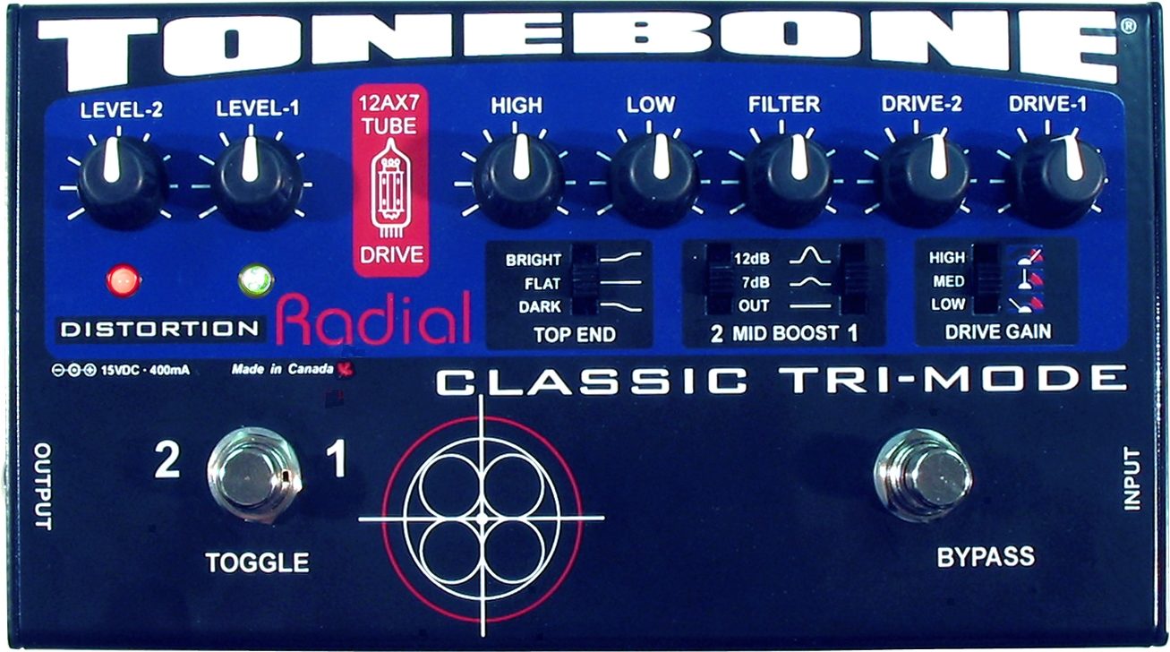 Radial Tonebone TriMode Distortion Pedal | zZounds