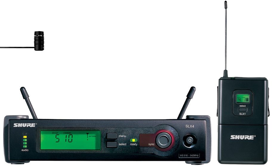 Shure SLX14/85 UHF Unidirectional Lavalier Wireless System