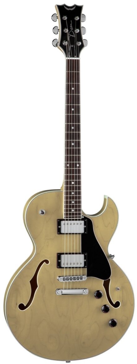 Dean Colt Semi-Hollowbody Electric Guitar, Natural