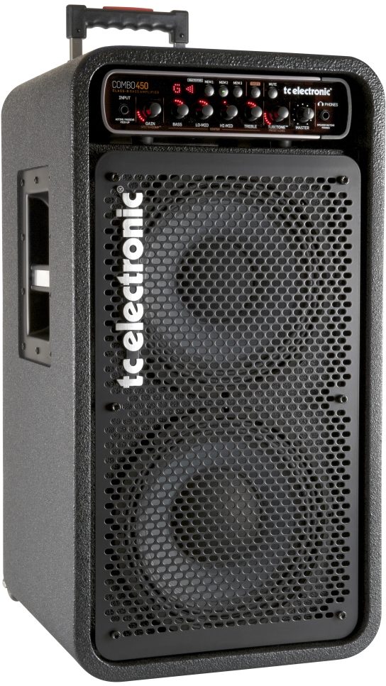 TC Electronic Combo450 Bass Combo Amplifier (450 Watts, 2x10 in.), Left