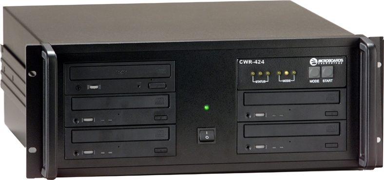 Microboards CRW416 4 x CDR Rackmount 16x Duplicator, Main