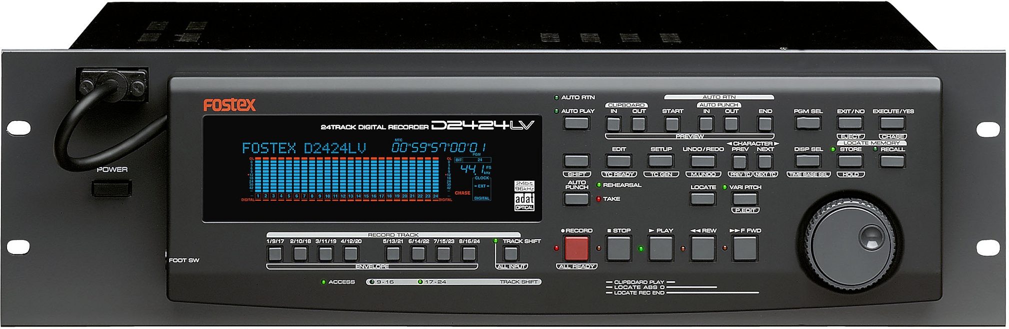 Fostex D2424LV 24-Track Recorder 24-Bit 96kHz | zZounds